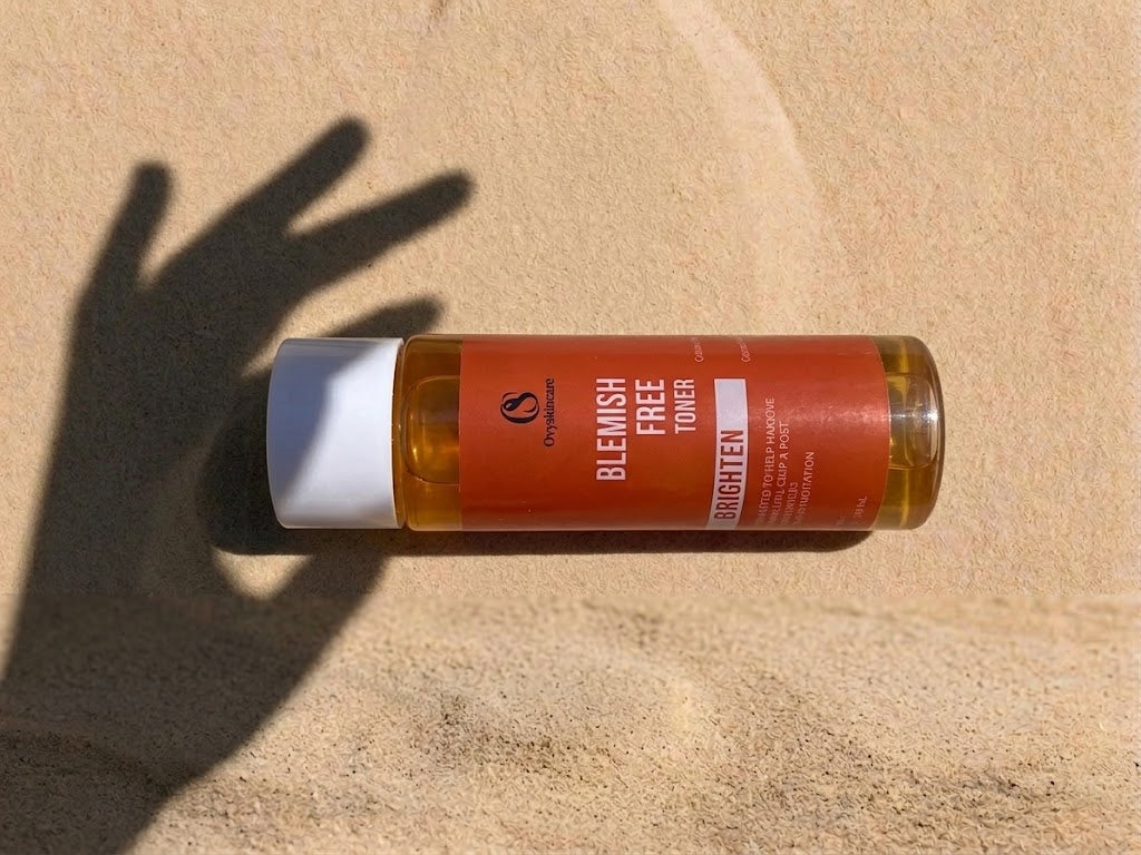 Blemish free toner