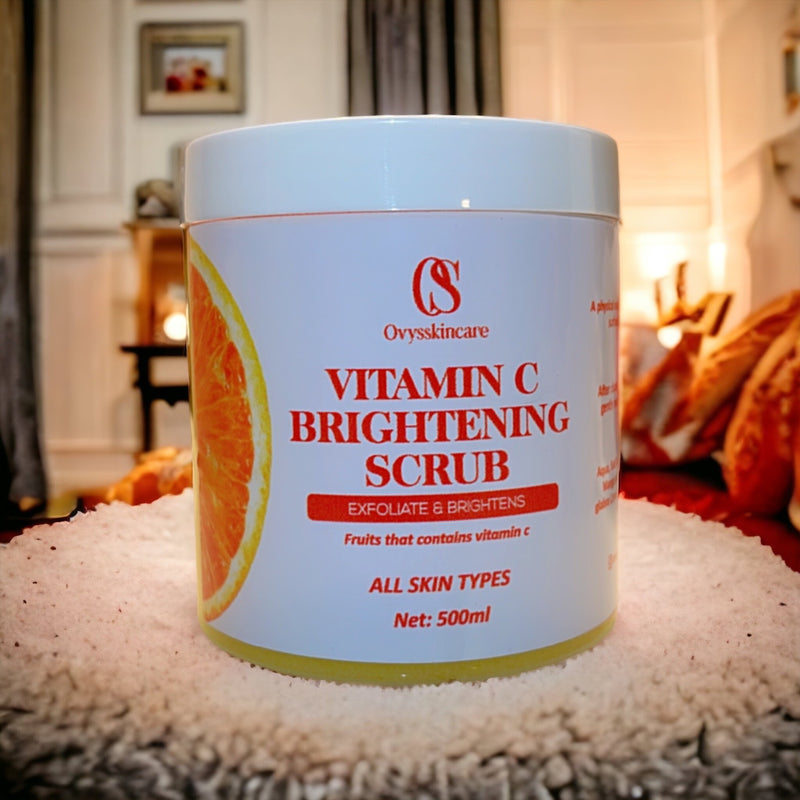 Vitamin c brightening scrub