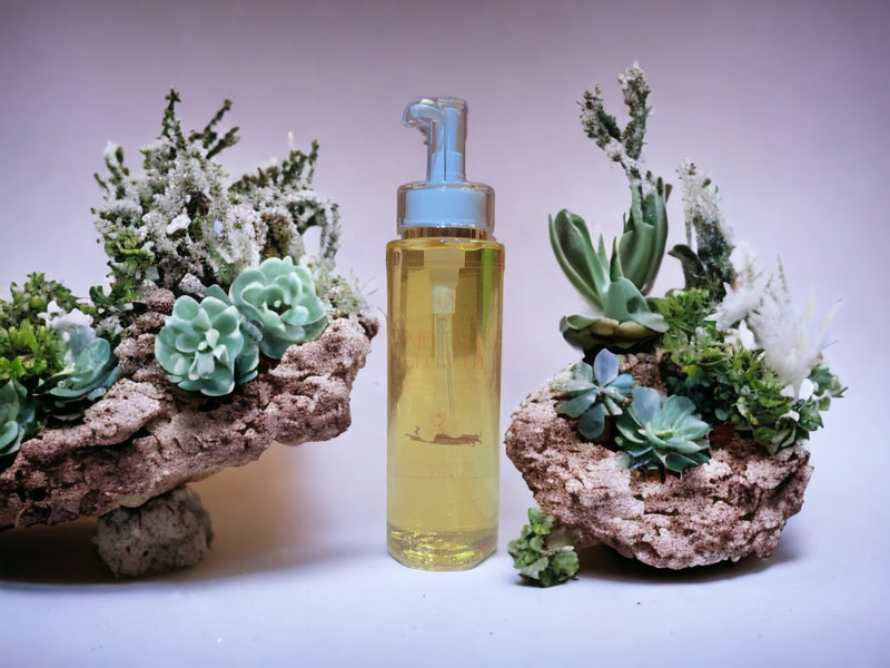 Body glow oil