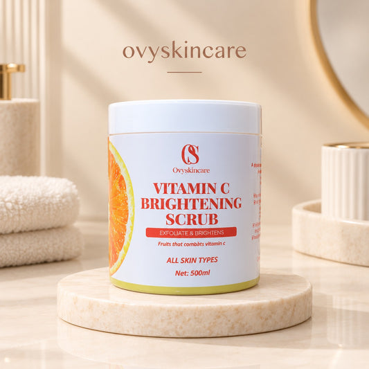 Vitamin c brightening scrub