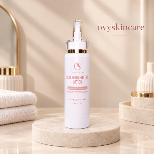 Skin rejuvenating body lotion